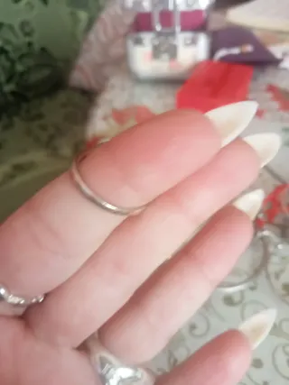 Par de anillos Pandora plata