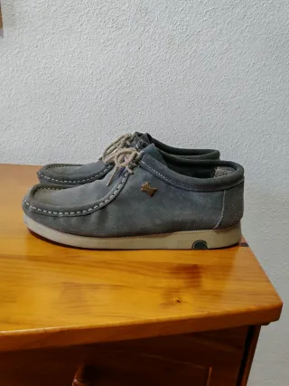 Nauticos de ante azul La Auténtica