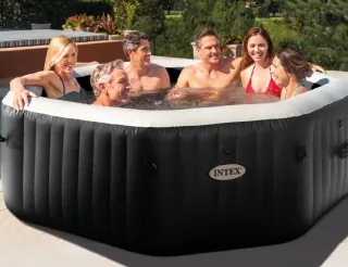 Spa Intex gonfiabile esagonale 8 posti