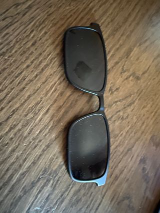 Montatura occhiali in metallo argentato