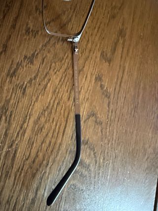 Montatura occhiali in metallo argentato