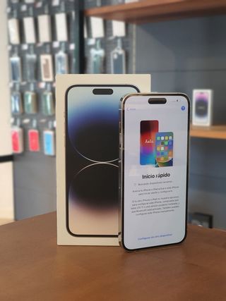 IPHONE 14 PRO MAX 128GB ARGENTO BATTERIA 100%