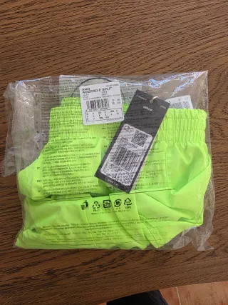 Shorts Adidas Adizero Split Amarillos