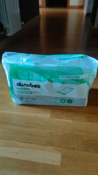 Protezioni letto Absorbeo Underpad Cama 11 pz. Nuovi