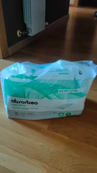 Protezioni letto Absorbeo Underpad Cama 11 pz. Nuovi