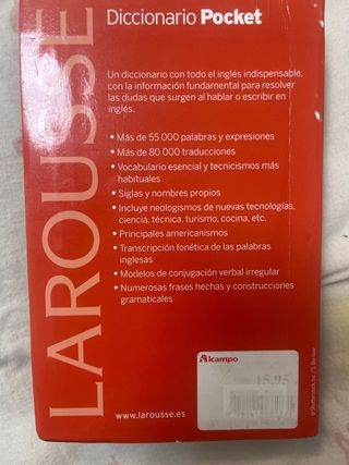 Diccionario Inglés - Español