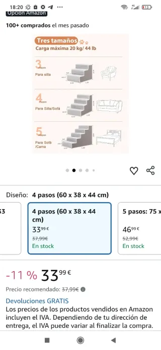 Scala per animali domestici