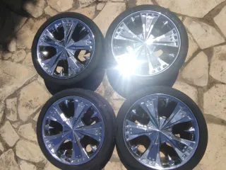 Llantas de aleación cromadas,18"