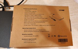 Unità floppy disk esterno USB.