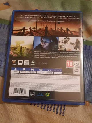 Hellblade Senua's Sacrifice PS4 Ed. Spagnola