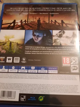 Hellblade Senua's Sacrifice PS4 Ed. Spagnola