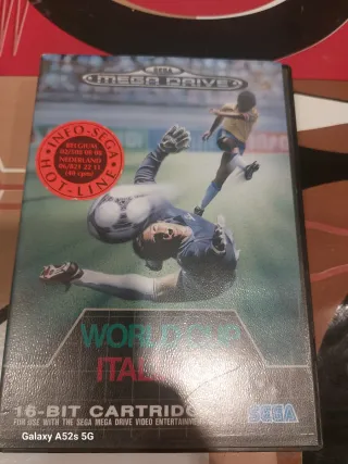 Coppa del Mondo Italia 90 Mega Drive