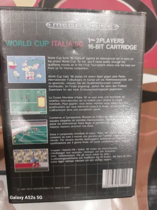 Coppa del Mondo Italia 90 Mega Drive
