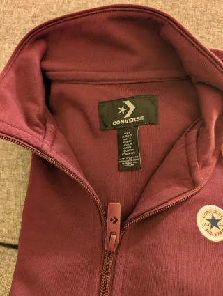 Felpa Converse Fucsia Taglia S