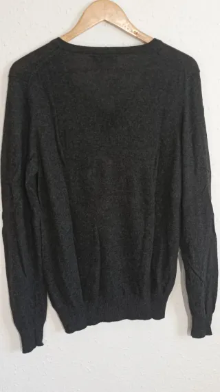 Jersey Zara de pico gris