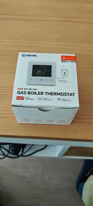 Termostato BEOK BOT-R9V-WIFI per caldaia a gas