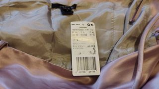 Vestido fiesta Mango rosa