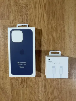 Custodia iPhone 16 Pro + Cavo USBC