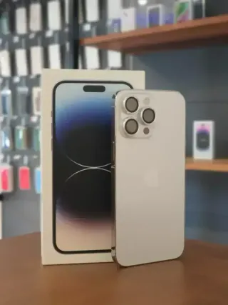 IPHONE 14 PRO MAX 256GB ARGENTO BATTERIA 100%