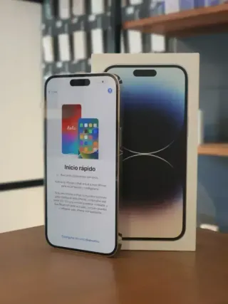 IPHONE 14 PRO MAX 256GB ARGENTO BATTERIA 100%