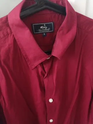 Camisa Granate Talla 4 (L)