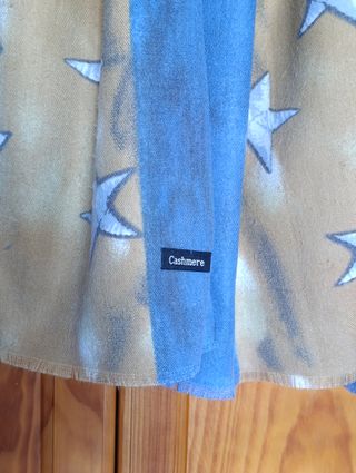 Chal Cachemir y Viscosa Estrellas