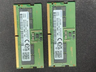 2x Samsung DDR5 8GB 5600MHz Moduli RAM