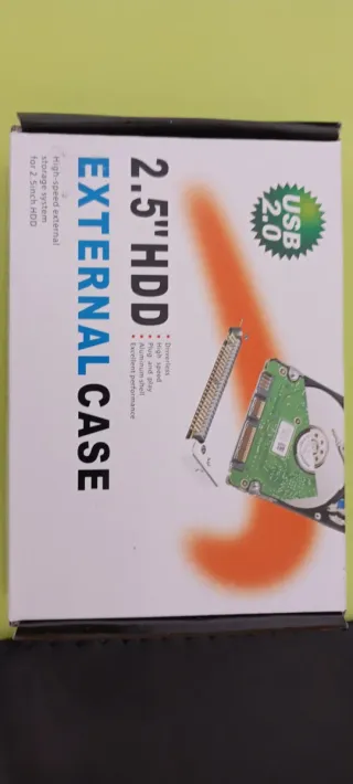 2 Carcasas Disco Duro Externo SATA