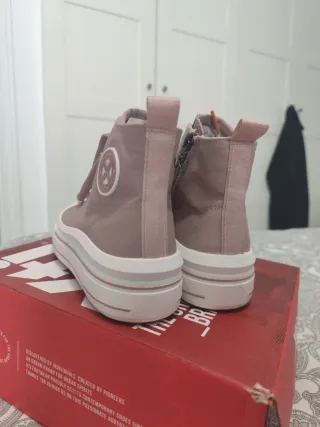 Botín Xti niña talla 35 rosa nude