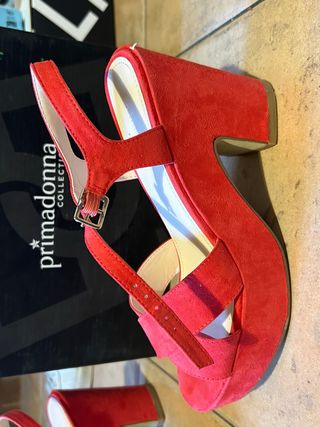 Tacones rojos Primadonna