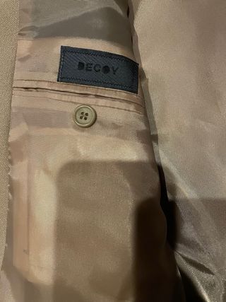 Giacca elegante Decoy color cammello