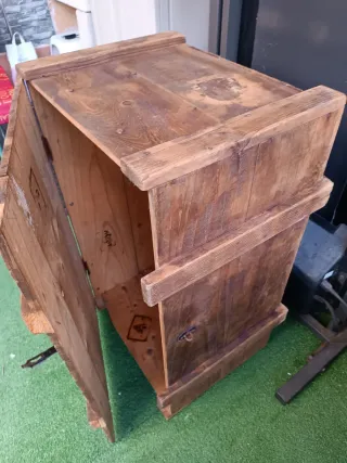 Baule antico in legno 1922