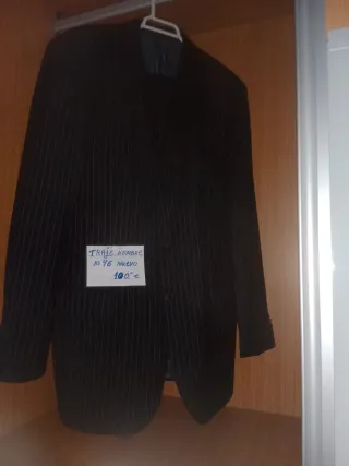 Traje de hombre rayas talla 48-50