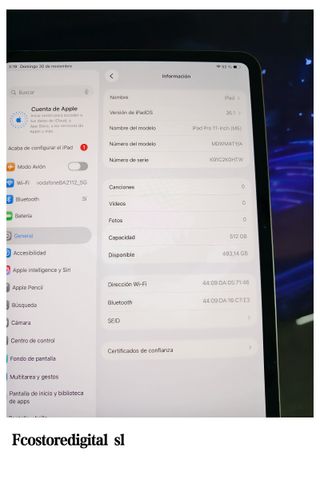 iPad Pro 11" Chip M5 da 512gb - Nuovo solo aperto