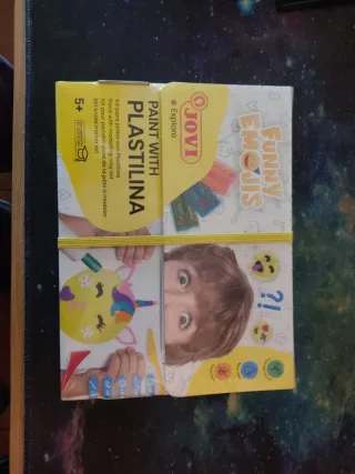 Kit Pintura Plastilina Jovi Funny Emojis
