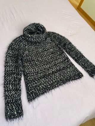 Jersey Invierno Cuello Alto Peludo