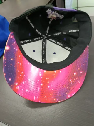 Gorra I Weed con diseño galaxia Hiphop fashion