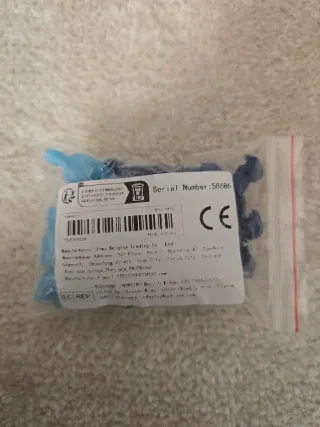 Connettori per tubi blu e blu navy