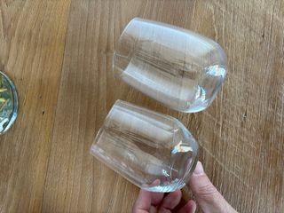 Set di bicchieri in cristallo