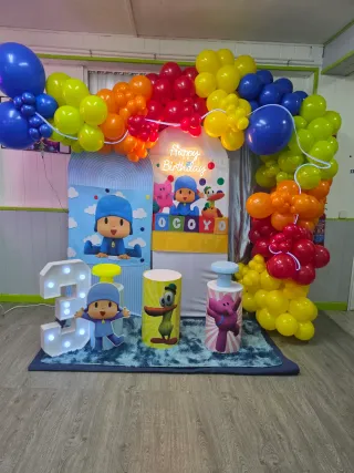 Decorazione Festa Pocoyó 3 Anni