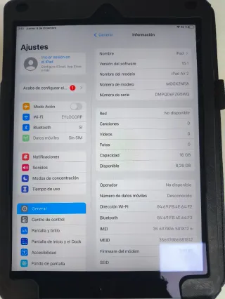 iPad Air 2 16GB WiFi/SIM
