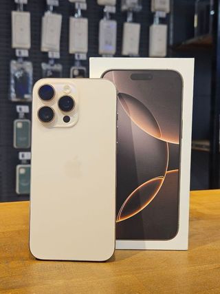 IPHONE 16 PRO MAX 256GB DESERT 91% BATERIA