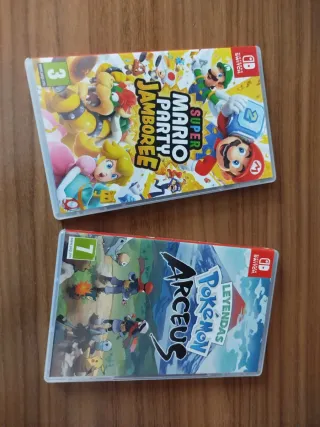 Juegos Nintendo Switch: Mario Party & Pokémon Arce