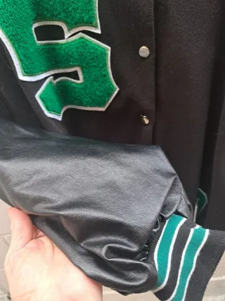 Cazadora Beisbolera Shein Talla M