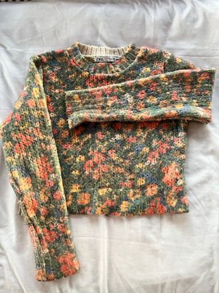 Jersey Zara Multicolor Flores