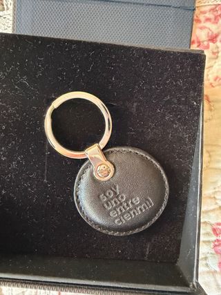 Llavero Viceroy Negro Cuero Sin Estrenar