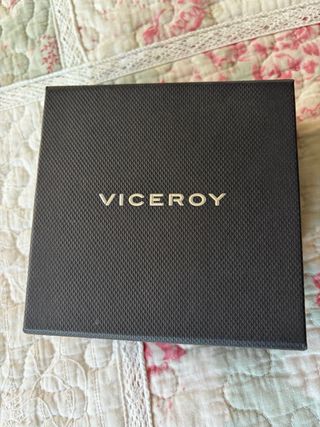 Llavero Viceroy Negro Cuero Sin Estrenar