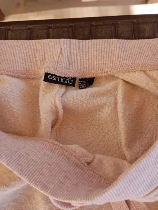 Pantalones de chándal mujer grises y rosas