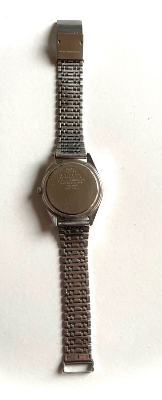 Reloj Citizen Crystron Hombre Plata/Blanco