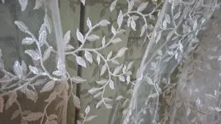 Bolero Novia Encaje hecho a mano.